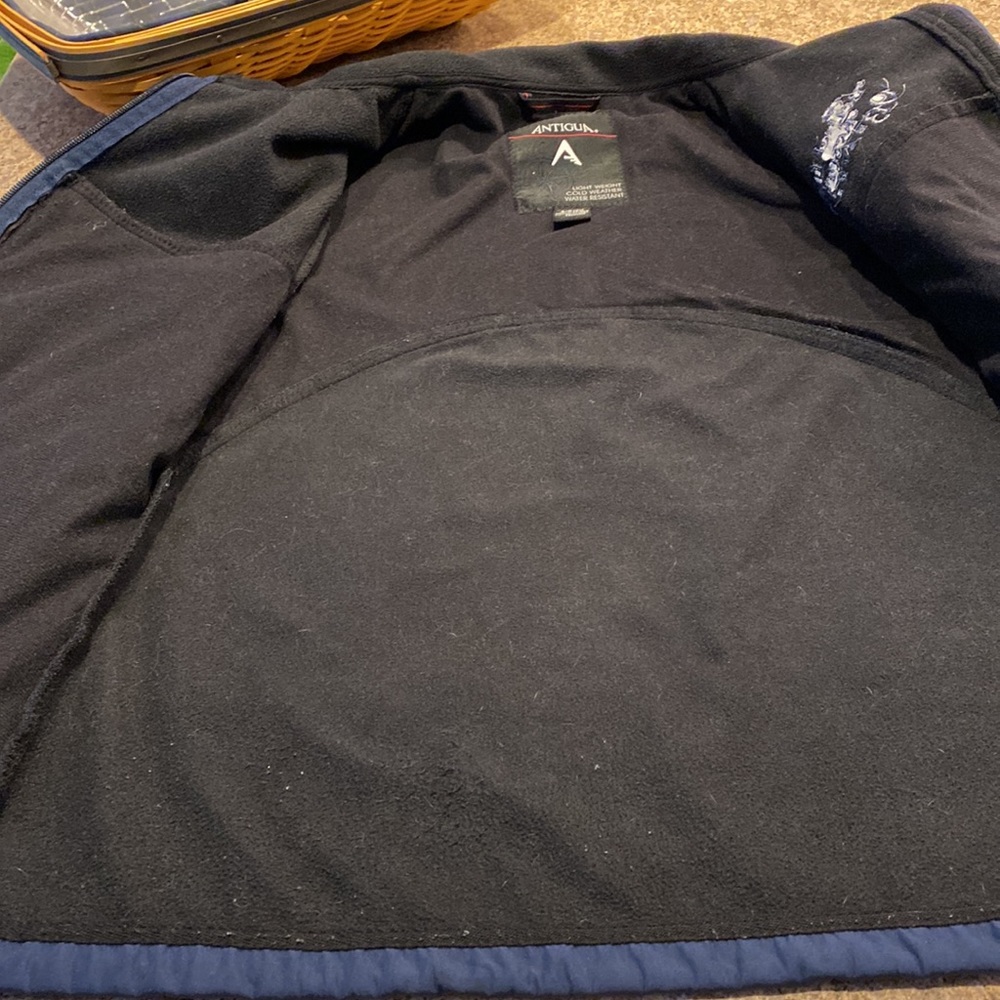 Antigua Bethel Inn Resort Maine Blue Cold Weather Water Resistant Jacket Small - Picture 10 of 17